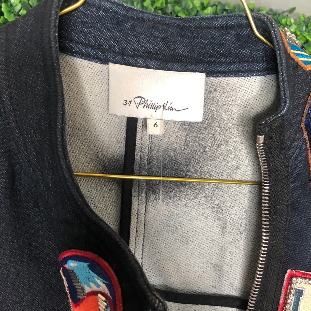 Vintage 3.1 Phillip Lim Jean dress with patches